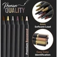 thumbnail image 3 of Lápices de colores Black Widow Skin Tone 12 colores para adultos, 3 of 9