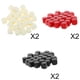 thumbnail image 1 of 150 Dados de seis caras opacos en D6 D&D RPG Party Game CUTICAT dados en blanco, 1 of 8