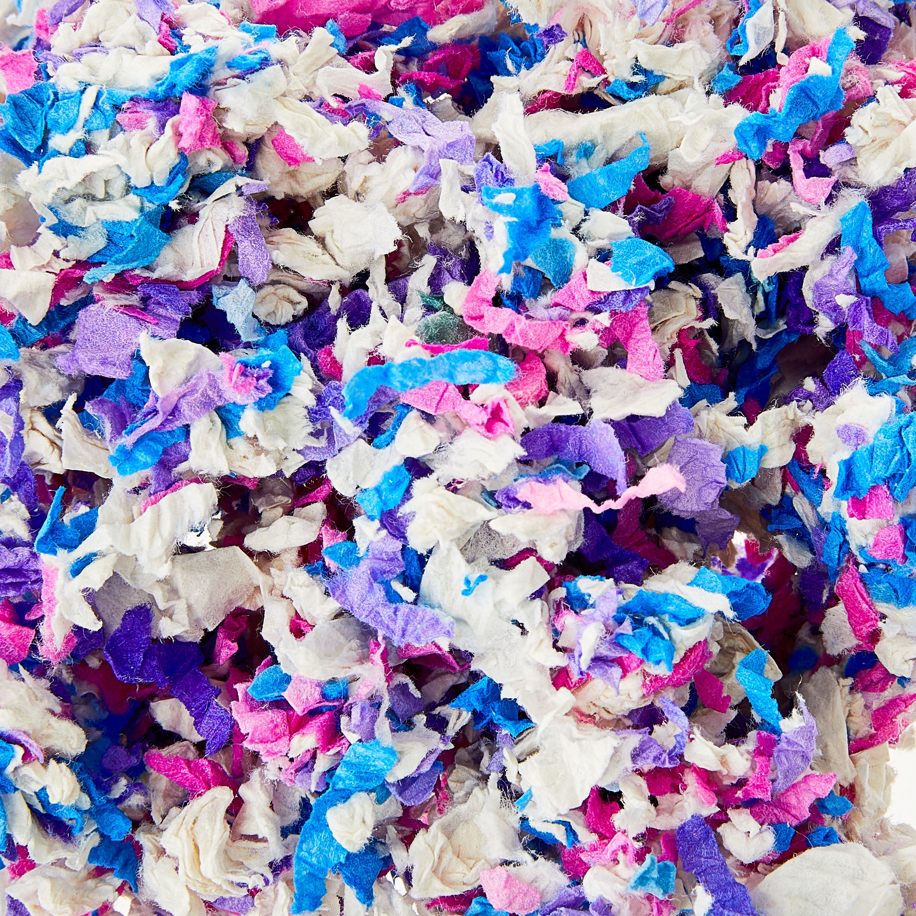(4 pack) Vibrant Life Small Animal Bedding, Confetti Paper, 36 L Bag