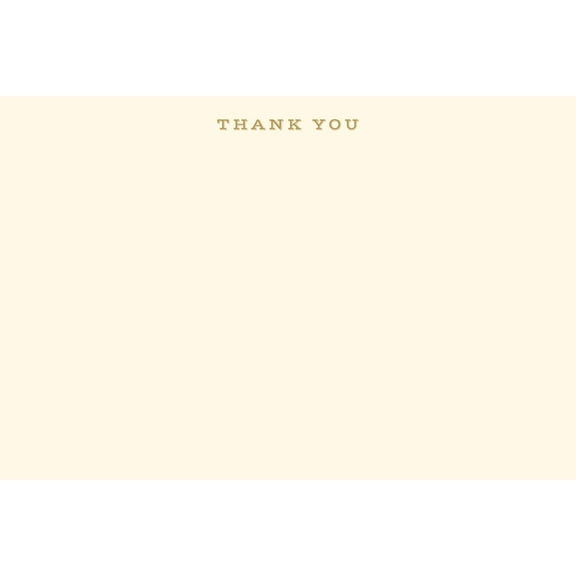 Thank You Correspondence Cards (25 Cards, 26 Self-Sealing Envelopes), (Hardcover)