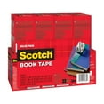 thumbnail image 3 of Scotch Book Tape Value Pack, 3" Core, (2) 1.5" x 15 yds, (4) 2" x 15 yds, (2) 3" x 15 yds, Clear, 8/Pack, 3 of 9