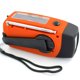 thumbnail image 4 of 2000 mAh manivela portátil FM AM WB NOAA Radio Solar Radio antorcha (naranja) Ndcxsfigh  Para estrenar, 4 of 9