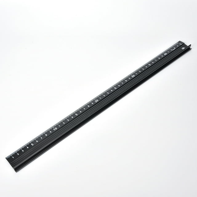 Cutting Ruler L, Alloy Measuring Tool L Shaped Aluminum Alloy Type Aluminum Straight Edge Hardware Accessory for Length Measurement