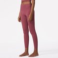 thumbnail image 1 of Pantalones de yoga de cintura alta para mujer, ajustados, con soporte de alta resistencia y moldeador, para correr y hacer ejercicio, 1 of 6