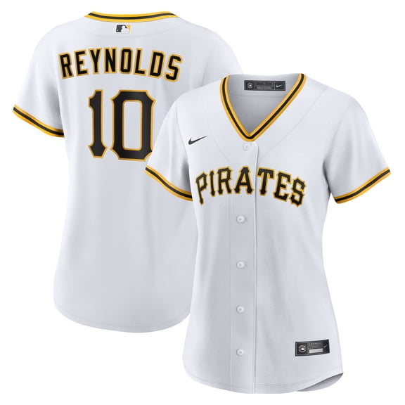 Women's Nike Bryan Reynolds White Pittsburgh Pirates Home Replica Jersey