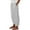 Beige_002, variant on Striped Linen Pants Women Casual Side Button Stretch Wasit Drawstring Straight-Leg Pant 2026 New Fashion Relaxed Fit Beach Boho Trousers Black 3XL