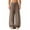 Coffee, variant on Men's Casual Baggy Pants, Summer Beach Lightweight Trousers, Barrel Leg Loose Fit Elastic Waist Drawstring Vacation Pants Size 4XL Khaki