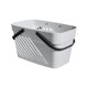 thumbnail image 2 of Almacenamiento y organización del baño, cesta de baño portátil, cesta de baño para dormitorio de estudiantes, cesta de baño de plástico familiar, cesta de baño, cesta de almacenamiento, cesta de lavan, 2 of 7