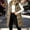 Khaki, variant on IUYRTFE Women's Long Hooded Puffer Vest with High Collar and Zipper Front Quilted Winter Coat with Pockets