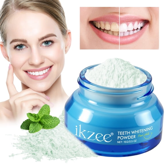 Teeth Whitening Powder, Removes Stains & Long-Lasting Freshness