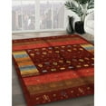thumbnail image 2 of Ahgly Company Indoor Rectangle Contemporary Mahogany Brown Oriental Area Rugs, 8' x 10', 2 of 6
