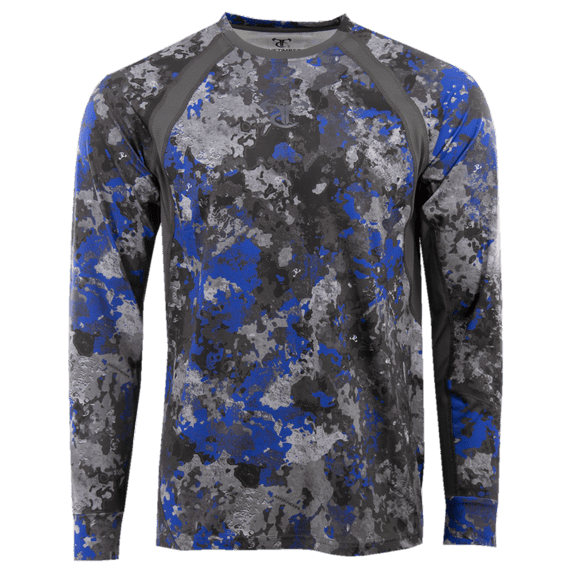 TrueTimber Men's SpinReel Chiller Long Sleeve Fishing Shirt
