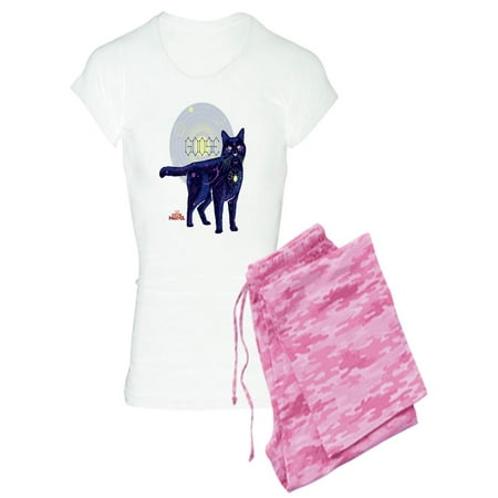 

CafePress - Goose The Cat Captain Mar - Women s Light Pajamas