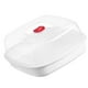 thumbnail image 3 of Microondas Comida Vaporizador Profesional Arroz Pescado Vapor Cocina Cocina Steamer, 3 of 6