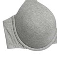 thumbnail image 4 of cocolona Womens Cup Underwire Bras No Padding Unlined Soft T-shirt Bras Supportive Everyday Solid Color Bras, 4 of 5