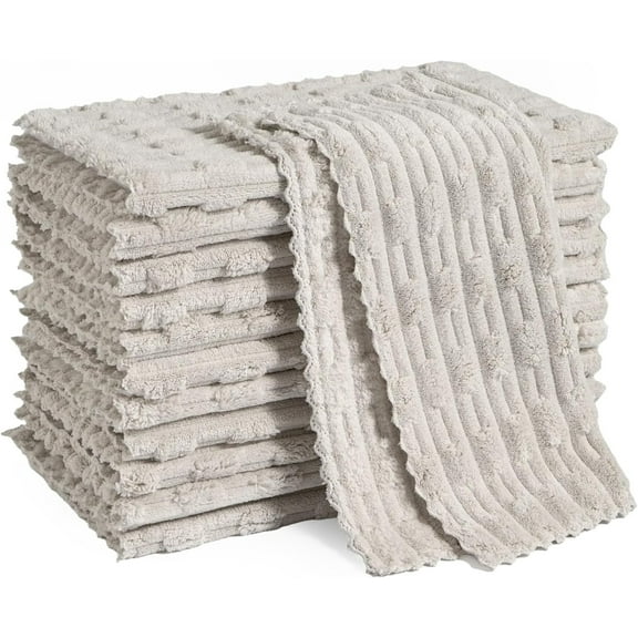 50 Pack Cleaning Cloth,Ultra Soft Absorbent Quick Drying Microfiber Cleaning rags,No scratches,Reusable,Washable,Lint Free Cleaning Towels for Kitchen,Window,Glass,car,11.8"×11.8",(Multicolor)