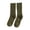 A-Army Green120, variant on Kaiare Womens Socks Pure Cotton Knitted Mid Calf Socks Cute Soft Casual Spring Autumn Slouch Socks