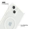 thumbnail image 5 of Case-Mate Blox MagSafe Compatible Square Case for Apple iPhone 13 - Clear, 5 of 5