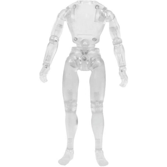 Type S Retro 8 Inch Male Clear Body Action Figure