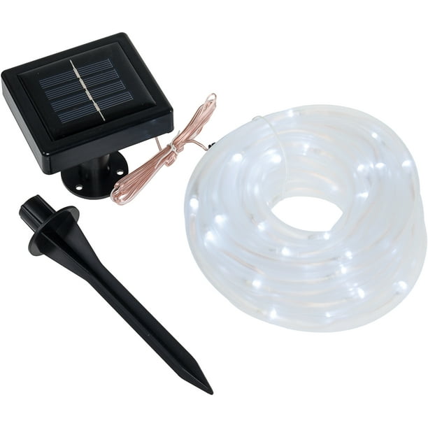 solar panel rope lights