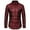 Wine, variant on lcziwo Ofertas de Hoy en LiquidaciΓ³n Mens Silk Paisley Dress Shirts Long Sleeve Button Down Shirts Business Casual Formal Shirts Slim Fit T Shirt for Wedding Party