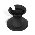 thumbnail image 2 of Dalazy Haut-Parleurs Racks Support de Haut-Parleur en Plastique Robuste Simple Support de Son de Table Haute Résistance pour Magasin de Ménage Noir, 2 of 8