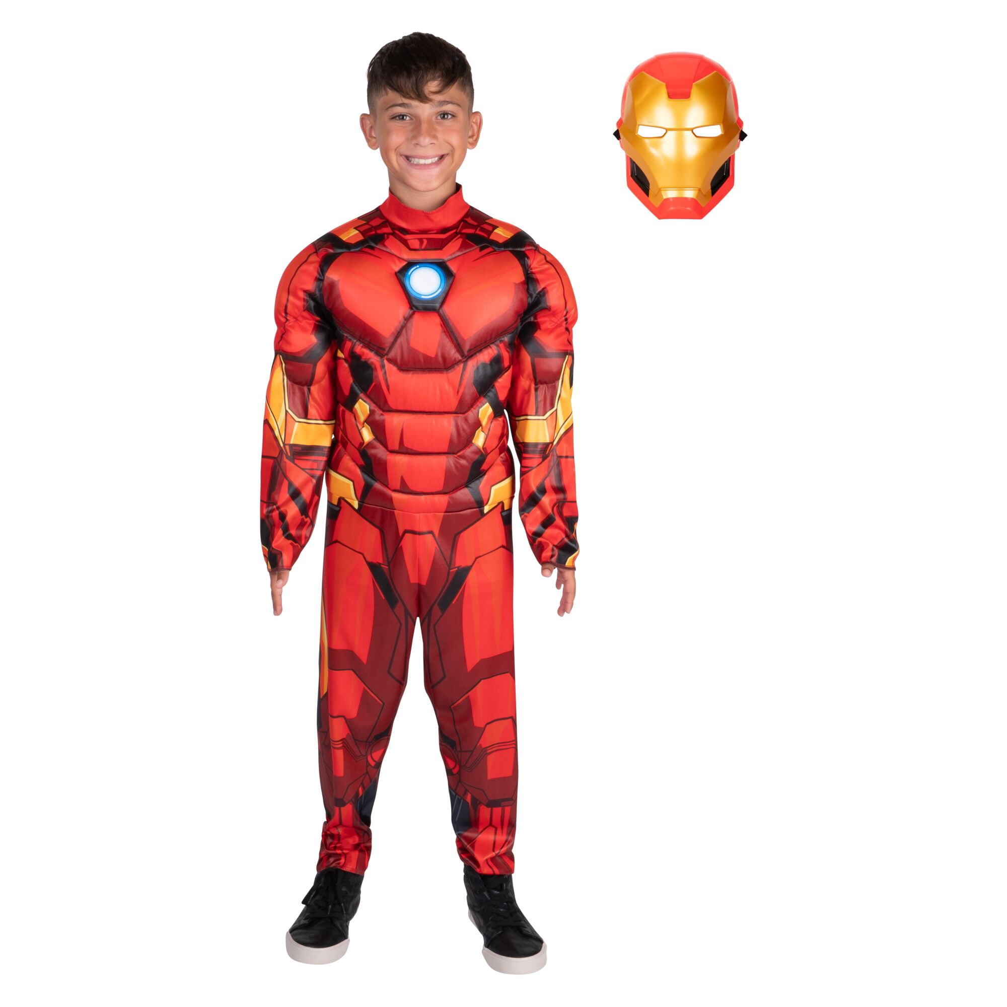 Marvel's Iron Man Halloween Costume for Children, Boy's Size M (8), by Jazwares