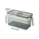 thumbnail image 2 of Cajas De Almacenamiento, Contenedores De Alimentos Tupperware, Plstico Transparente, 10 Unidades, Para Guardar Sobras, Para Organizar La Despensa, Para Alimentos Congelados, 10 Piezas, Ukhbmc, 2 of 8