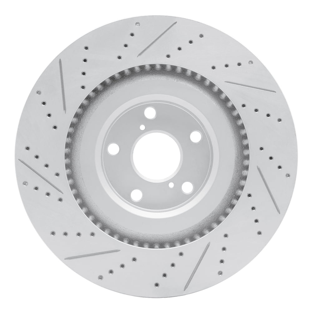 Dynamic Friction Company 830-75035D DFC Geoperformance Rotor - Drilled and Slotted