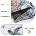 thumbnail image 5 of Oceans Area Rugs 5x7 ft Coastal Orange Blue Sea Turtles Starfish Retro Ombre Washable Rug Non Slip Indoor Carpet Absorbent Floor Mat for Living Room Bedroom Dining Room, 5 of 9