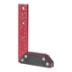 thumbnail image 4 of 150mm Double 45 Degree Woodworking Angle Ruler L Measurements Ruler for Carpenters Measuring and Marking, 4 of 5
