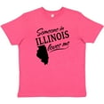 thumbnail image 3 of Inktastic Someone in Illinois Loves Me Youth T-Shirt, 3 of 5