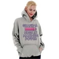thumbnail image 3 of Grandma Hugs Cute Gigi Nana Gram Women Plus Size Graphic Pullover Hoodie Brisco Brands 2X, 3 of 4