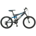 Mongoose Ledge 2.1 Mountain Bike, 20inch wheels, 7 speeds, boys frame