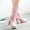 Pink, variant on Tejiojio Clearance Women's Shoes Fashion Solid Color Mid-calf Round Toe High Heel Slip-on Knight Boots