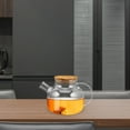 thumbnail image 4 of LOLIPPYY Glass Kettle Stovetop Short Spout Ideal For Brewing Coffee Suitable For Restaurants 1Set, 4 of 8