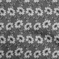 thumbnail image 1 of oneOone Cotton Poplin Gray Fabric Floral Sewing Craft Projects Fabric Prints By Yard 42 Inch Wide, 1 of 4