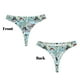 thumbnail image 3 of Balery pirate with funny animals Tangas de Algodón para Mujer con Estampado – Ropa Interior Sexy, Transpirable, G-string-3X-Large, 3 of 6