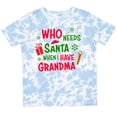 thumbnail image 3 of Inktastic Who Needs Santa when I Have Grandma Boys or Girls Toddler T-Shirt, 3 of 5