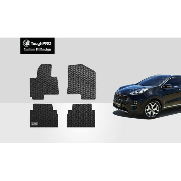 ToughPRO Floor Mat Accessories 1st & 2nd Row Mats Compatible with 2020