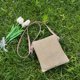 thumbnail image 2 of Bolsa de hombro tejido de paja para mujer, de mano pequeño para vacaciones en la playa y verano para mujer Ndcxsfigh Para Estrenar, 2 of 9