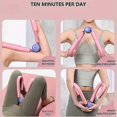 thumbnail image 3 of 1pc Pelvic Floor Muscle Trainer, Thigh Exerciser, For Postpartum Recovery, Body Shaping, Leg & Butt Training, 3 of 5