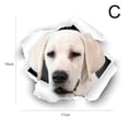 thumbnail image 3 of VALINK Fun 3D Dogs Car Sticker Window Decal Cute Waterproof Pet Puppy Laptop Sticker, 3 of 8
