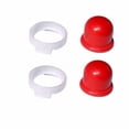 thumbnail image 1 of 2Pcs Red Carburetor Oil Primer Bulb Cup for Briggs & Stratton 694394 494408, 1 of 4