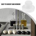 thumbnail image 3 of PBPBOX 12Pcs White Silicone Stopper Set Flexible Seal for Salt Pepper Shakers and Bottles, 3 of 8