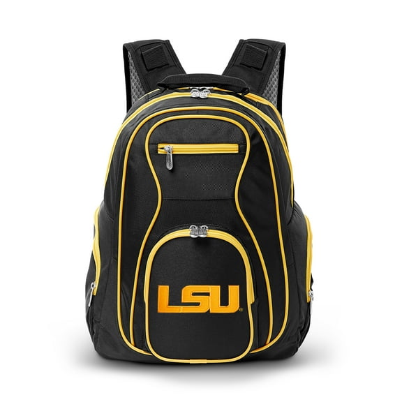 MOJO Black LSU Tigers Trim Color Laptop Backpack