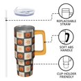 thumbnail image 3 of Spooky Cute Halloween 30oz Tumbler with Handle and Straw Lid – Pumpkin Gift Insulated Coffee Travel Mug, 3 of 5
