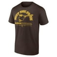 thumbnail image 2 of Men's  Brown San Diego Padres Keep The Faith T-Shirt, 2 of 3