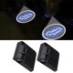 thumbnail image 5 of Proyector de luz LED inalámbrico para puerta de coche de 2 piezas, lámpara de bienvenida con logotipo de murciélago, luz fantasma que funciona con sensor magnético, 5 of 5