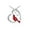 B, variant on Heart Pendant Necklace Gift for Loved One, Red Cardinal Special Jewelry for Women, Mother’s Day Gifts for Mom, Wife, Aunt, Grandma.